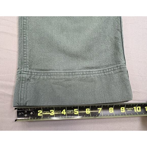 Madewell Women Utility Wide-Leg Pants Architect Green Size 0 - Picture 7 of 11